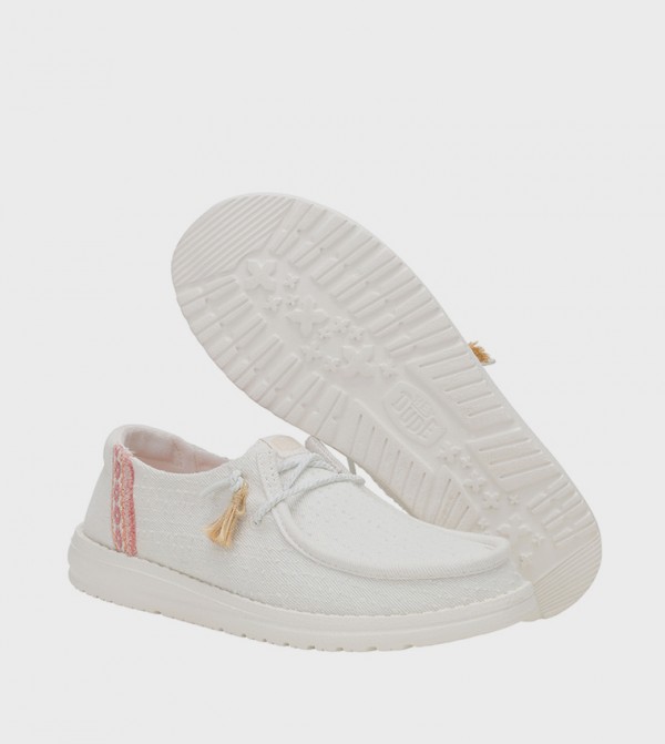 HEY DUDE HEY DUDE - White Casual Slip-ons