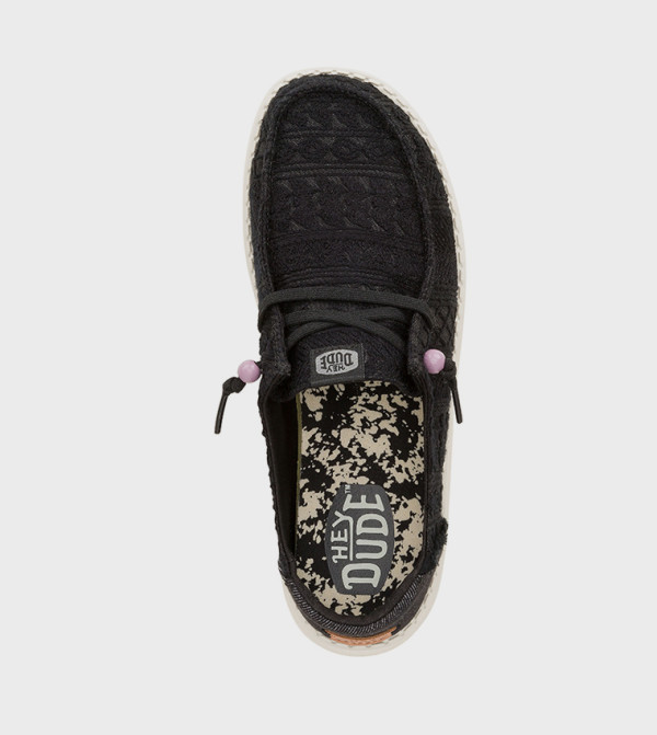 HEY DUDE HEY DUDE - Black Casual Slip-ons