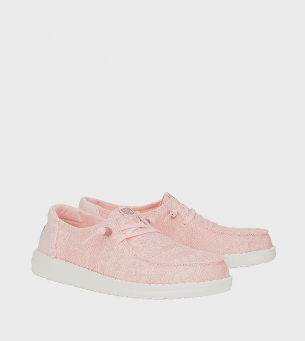HEY DUDE HEY DUDE - Pink Casual Slip-ons
