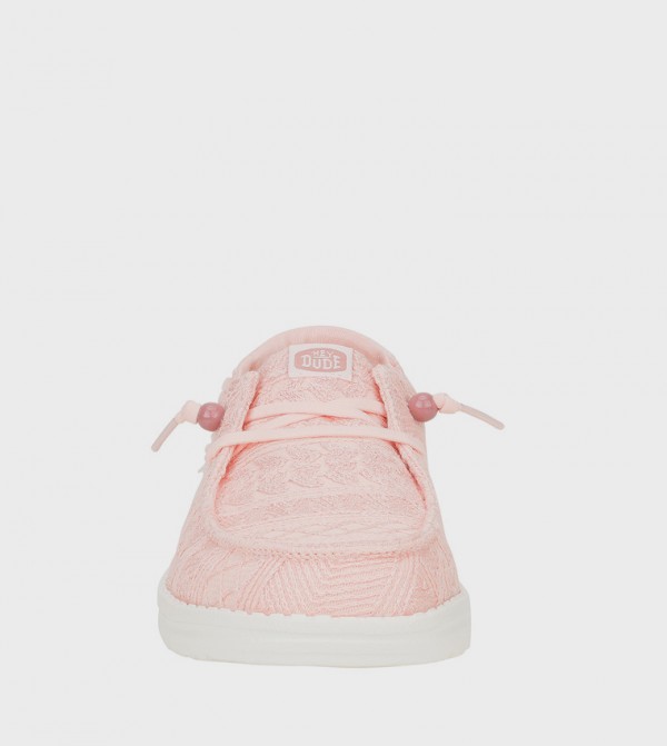 HEY DUDE HEY DUDE - Pink Casual Slip-ons