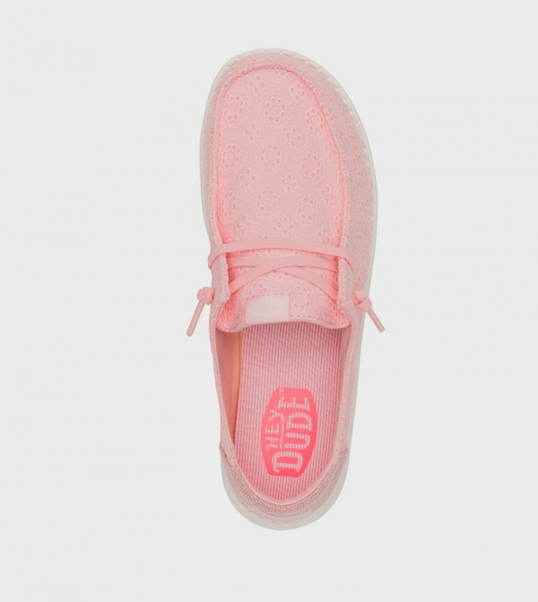 HEY DUDE HEY DUDE - Pink Casual Slip-ons