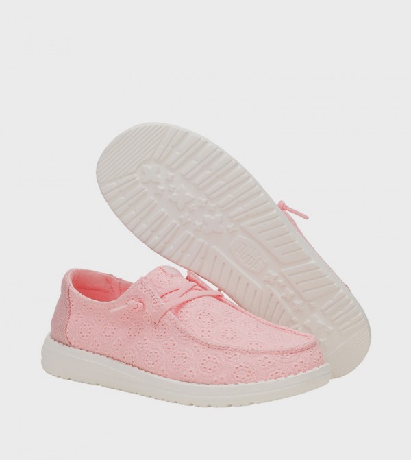 HEY DUDE HEY DUDE - Pink Casual Slip-ons