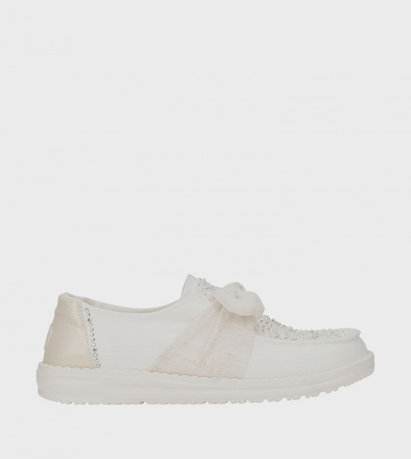 HEY DUDE HEY DUDE - White Casual Slip-ons