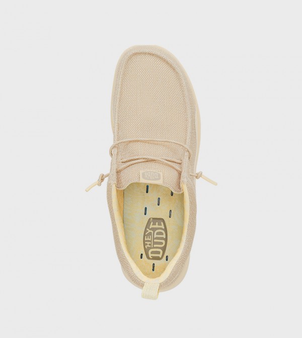 HEY DUDE  Slip-ons - Beige Casual Slip-ons
