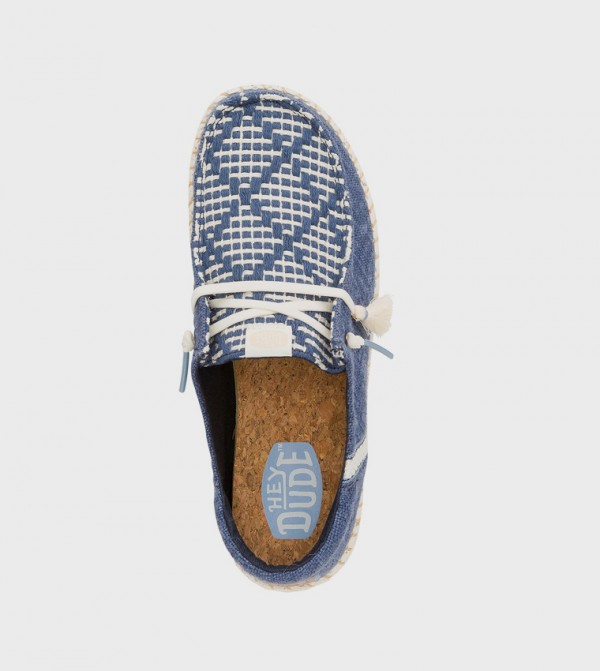 هاي دود هاي دود - أزرق Casual Slip-ons