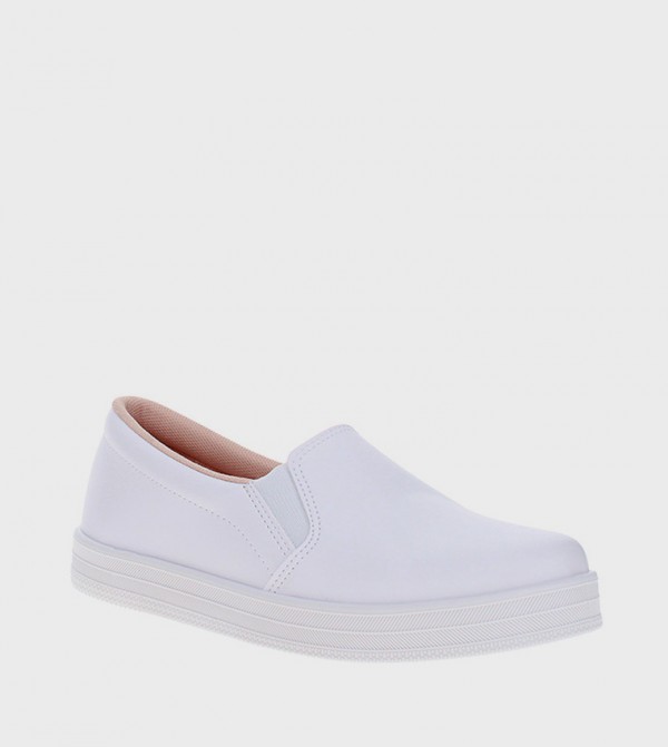 Beira Rio Beira Rio - White Casual Slip-ons