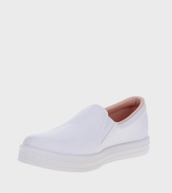 Beira Rio Beira Rio - White Casual Slip-ons
