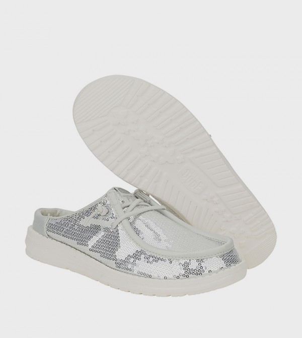 HEY DUDE  Slip-Ons - White Casual Slip-ons