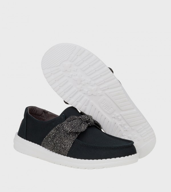 HEY DUDE HEY DUDE - Black Casual Slip-ons