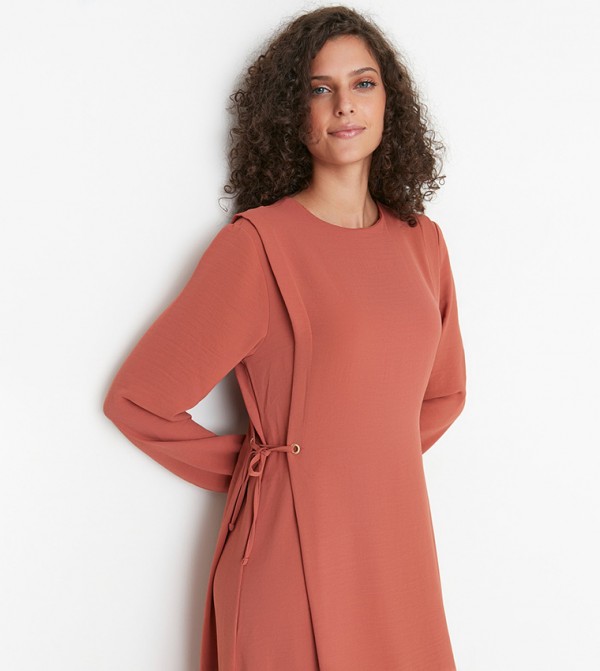 Trendyol  Dresses - Brown Casual Dress