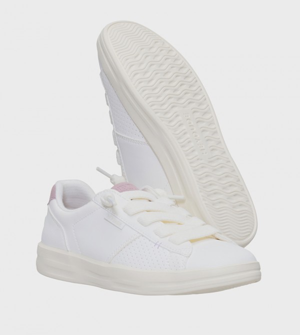 HEY DUDE  - White Low Top