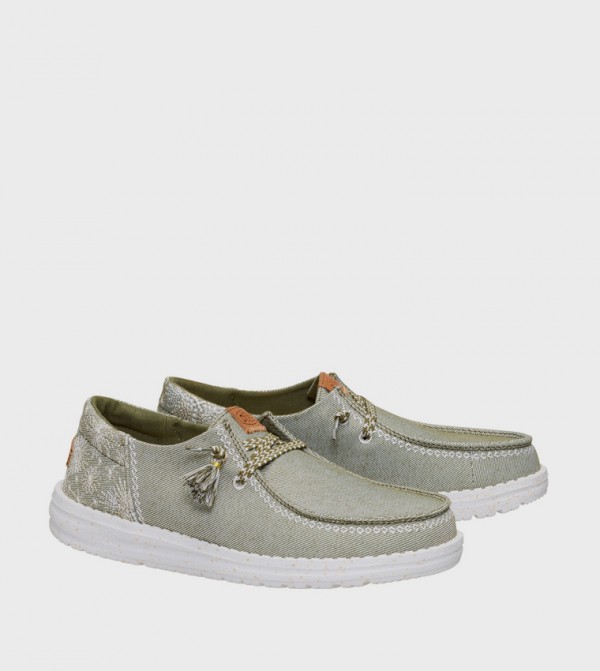 HEY DUDE HEY DUDE - Grey Casual Slip-ons