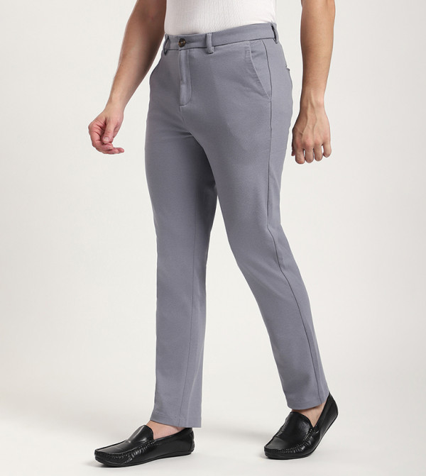 Beverly Hills Polo Club  Formal Pants - Grey Formal Pants