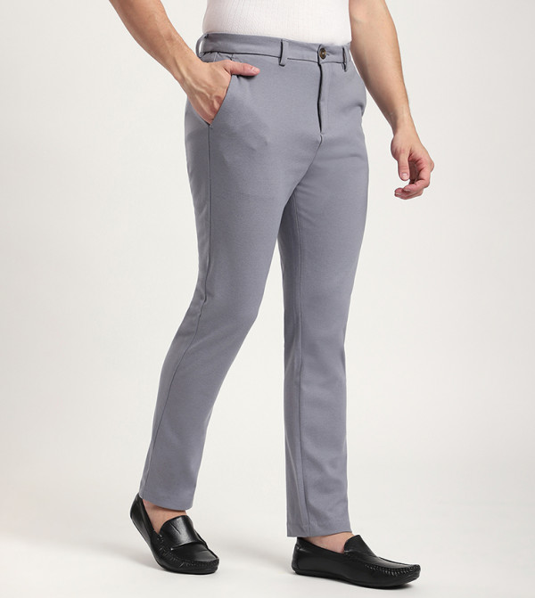 Beverly Hills Polo Club  Formal Pants - Grey Formal Pants