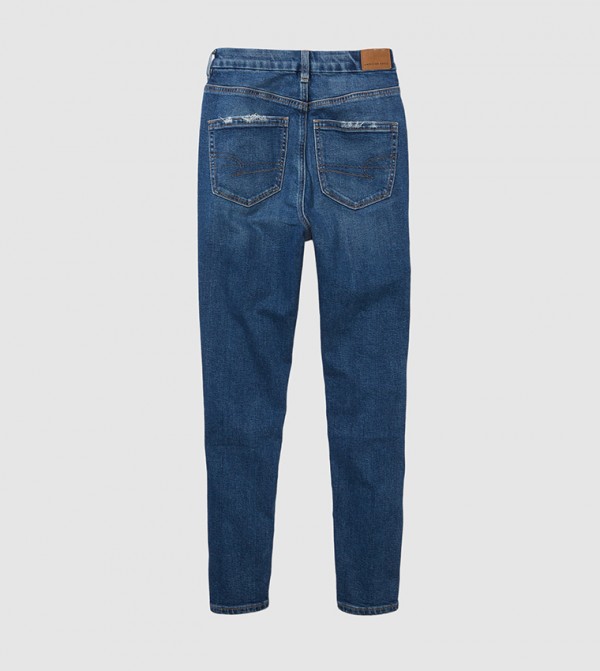 American Eagle  - Blue Mom Jeans