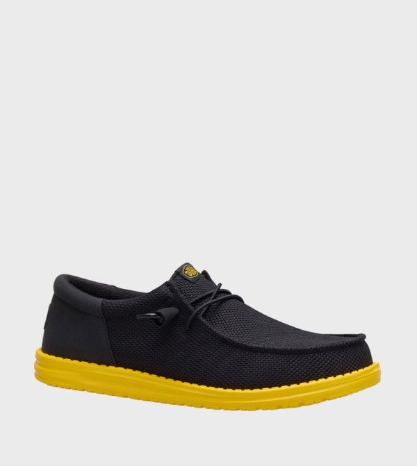 HEY DUDE  Shoes - Black Casual Slip-ons
