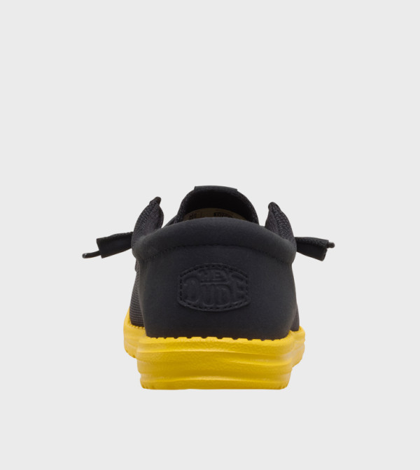 HEY DUDE  Shoes - Black Casual Slip-ons