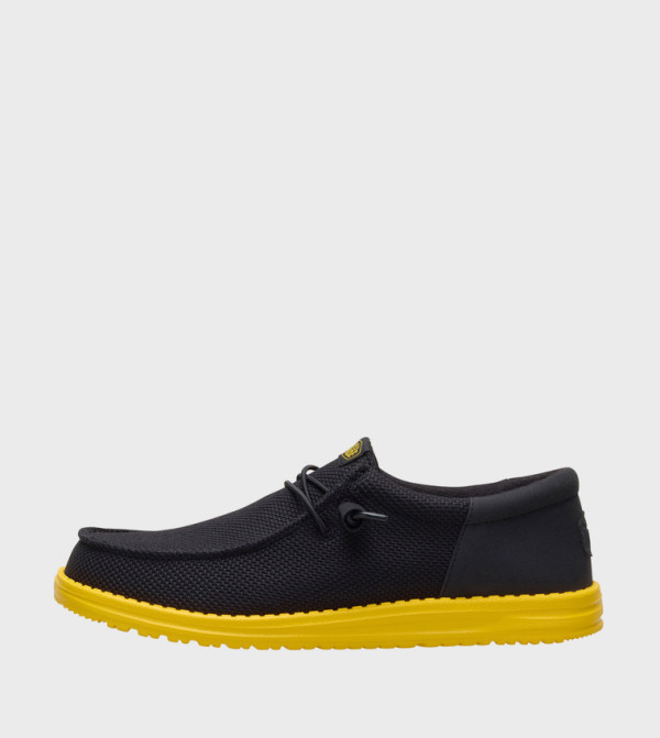 HEY DUDE  Shoes - Black Casual Slip-ons