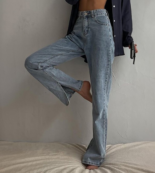 مادميكست - أوتليت مادميكست - أزرق Straight Jeans