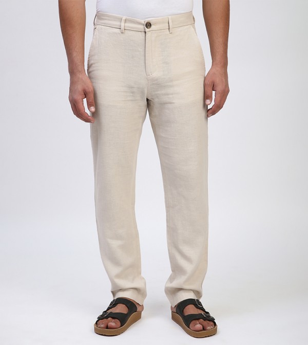 Beverly Hills Polo Club  Pants & Chinos - Beige Casual Pants
