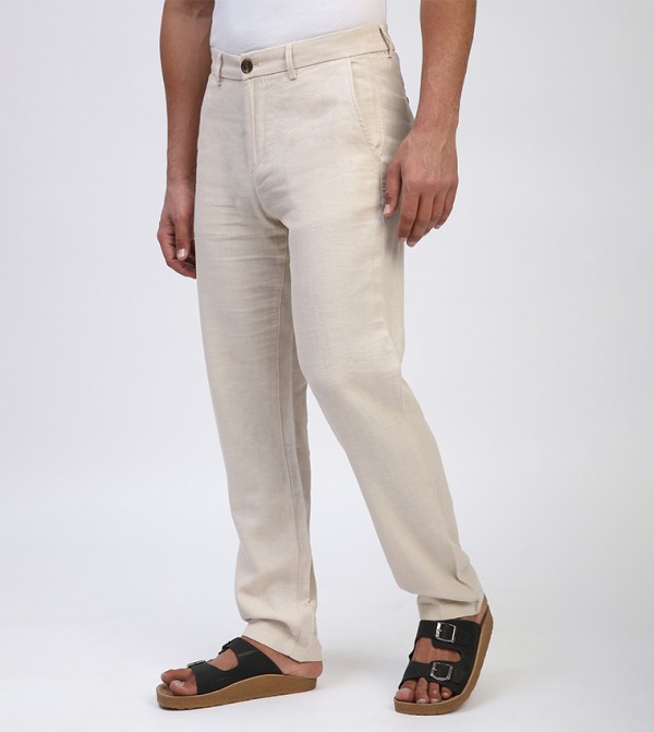 Beverly Hills Polo Club  Pants & Chinos - Beige Casual Pants