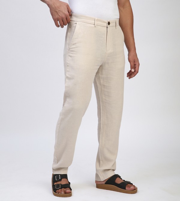 Beverly Hills Polo Club  Pants & Chinos - Beige Casual Pants