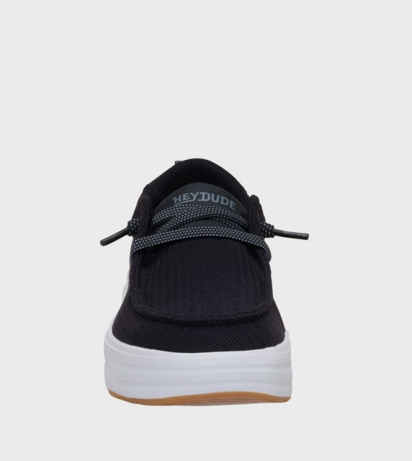 HEY DUDE HEY DUDE - Black Casual Slip-ons