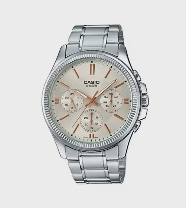 كاسيو  ساعات - فضي undefined