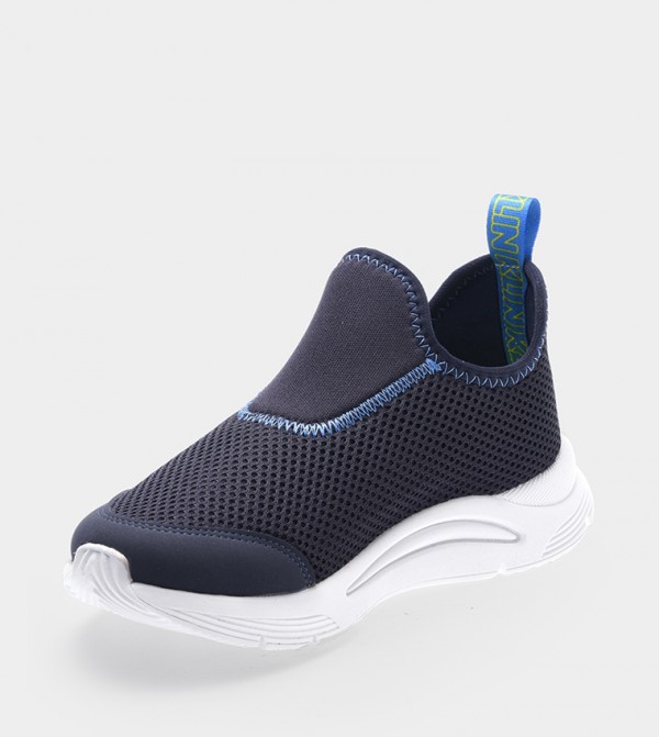 KLIN  - Navy Casual Slip-On's