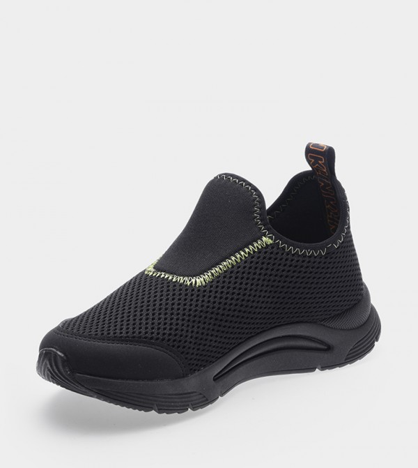 KLIN KLIN - Black Casual Slip-On's