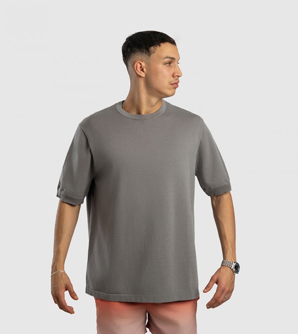 ROAM Everywhere  - Grey Casual T-Shirts
