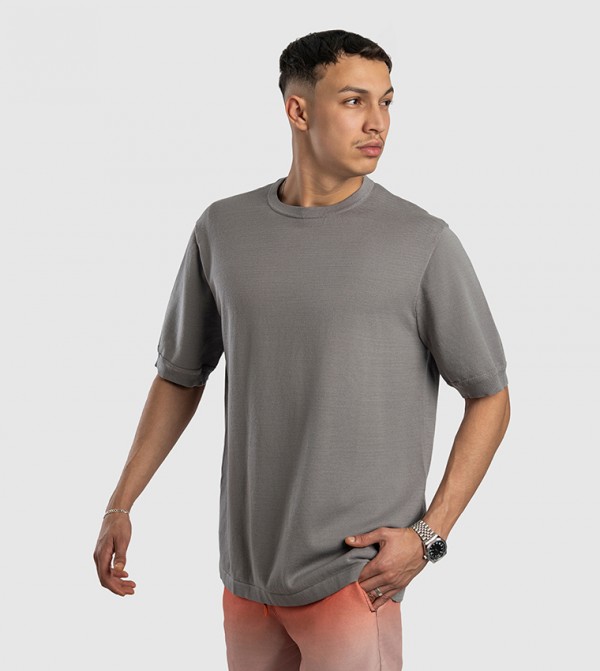 ROAM Everywhere  - Grey Casual T-Shirts