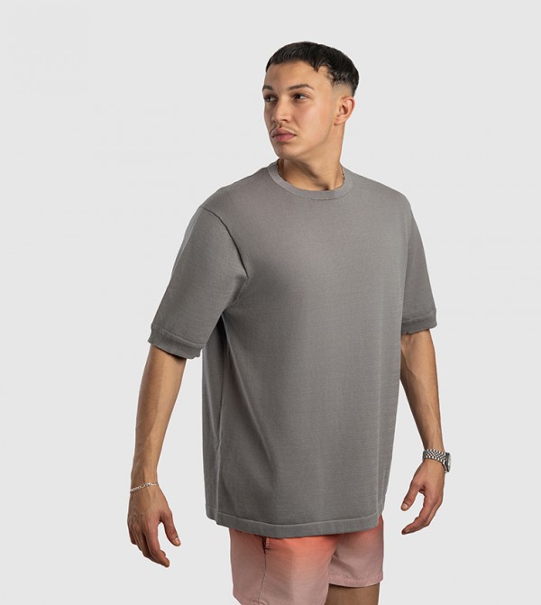 ROAM Everywhere  - Grey Casual T-Shirts