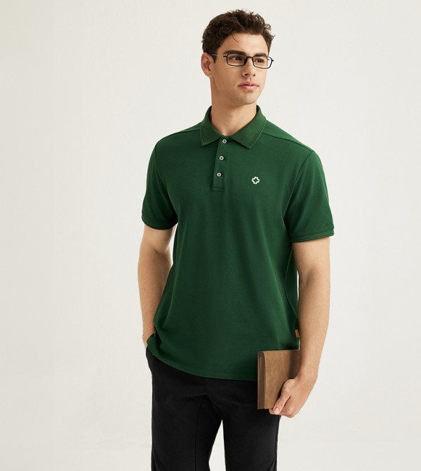ROAM Everywhere  - Dark Green Polo T-shirts