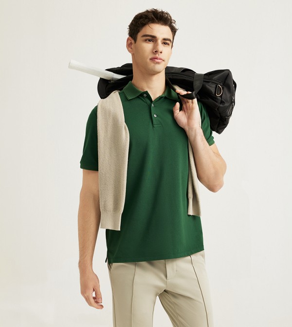ROAM Everywhere  - Dark Green Polo T-shirts