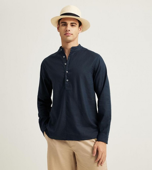 روم ايفري وير روم ايفري وير - NAVY BLUE قميص كاجوال 