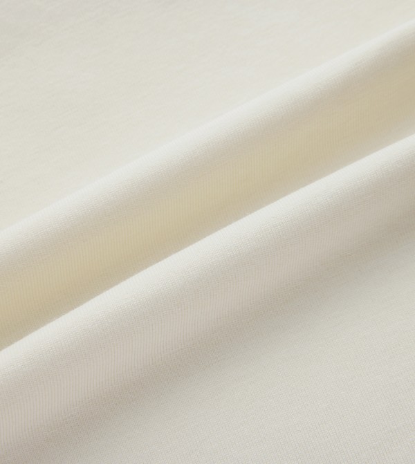 ROAM Everywhere  - Off White Round Neck T-Shirts