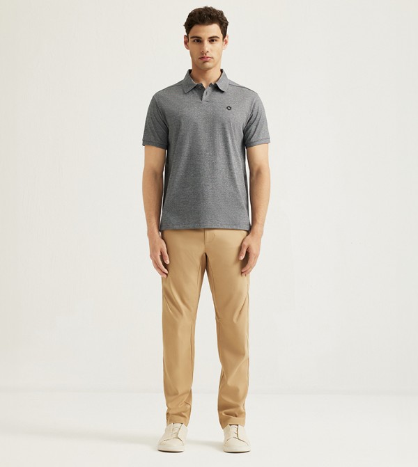 ROAM Everywhere  - Grey Polo T-shirts