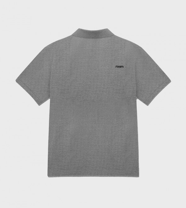 ROAM Everywhere  - Grey Polo T-shirts