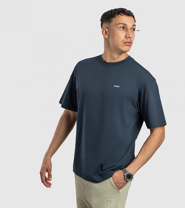 ROAM Everywhere  - Blue Casual T-Shirts