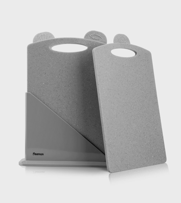 Fissman  Kitchen & Dining - Grey Knives & Chopping Boards