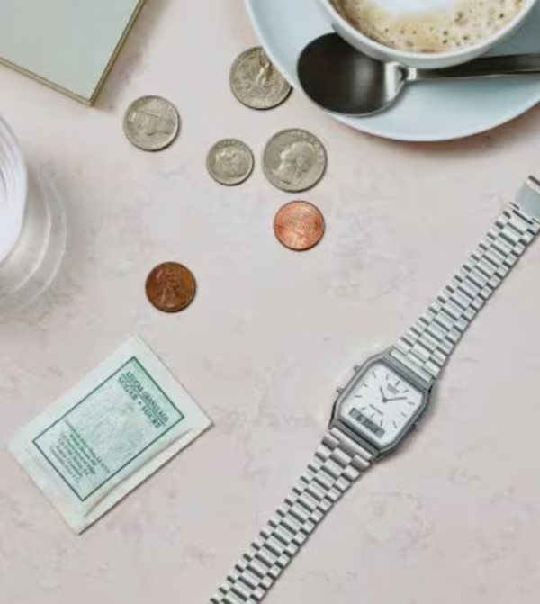 كاسيو  الساعات الذكية - فضي undefined