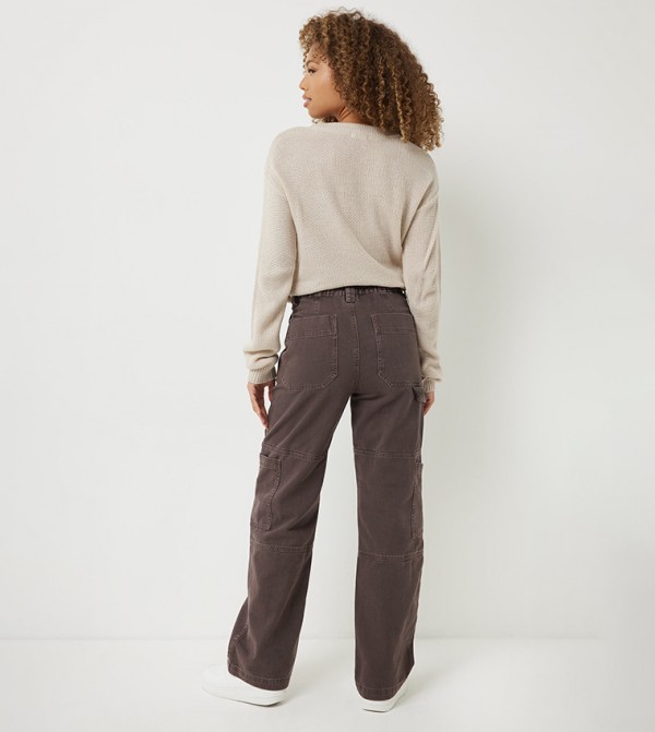 اردين اردين - بني Wide Leg