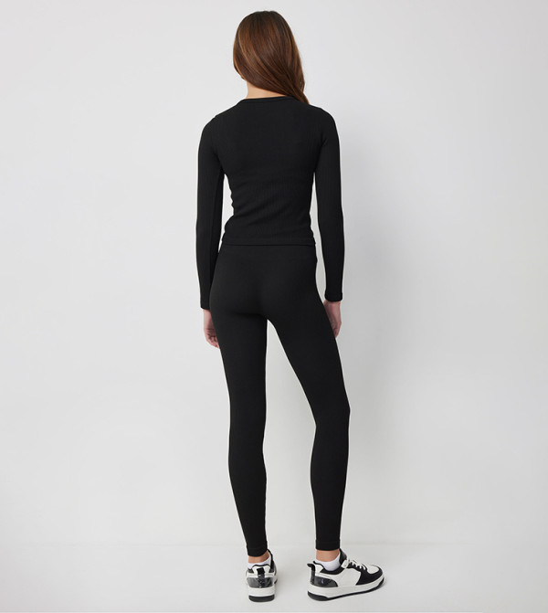 اردين  ليقينز - أسود leggings