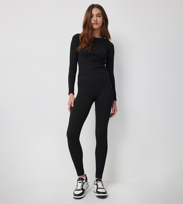 اردين  ليقينز - أسود leggings