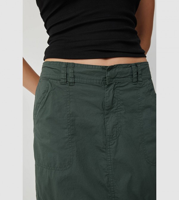 اردين  تنانير طويلة - أخضر Maxi Skirts