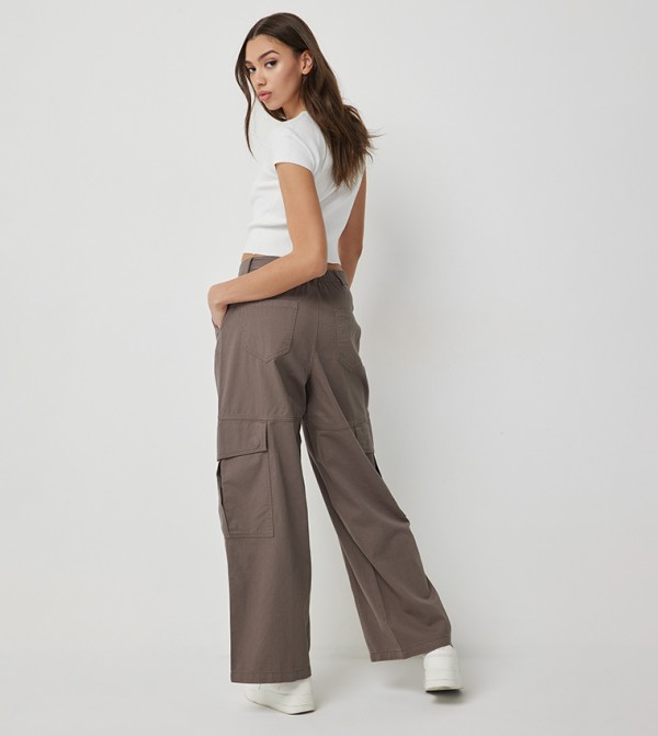 Ardene Ardene - Brown Casual Pants