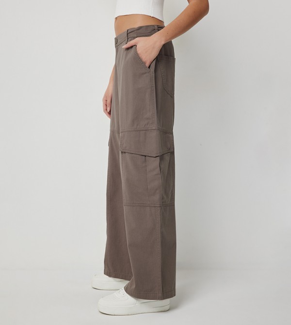 Ardene Ardene - Brown Casual Pants