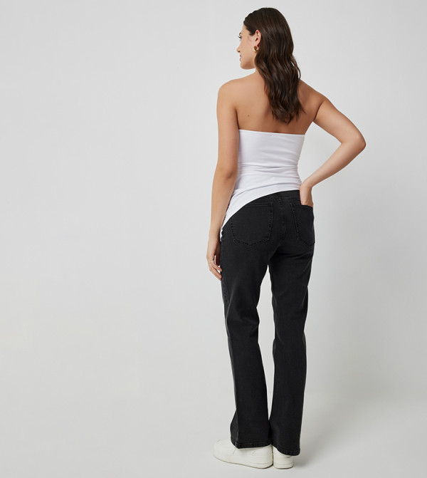 Ardene Jeans - Black Wide Leg Jeans