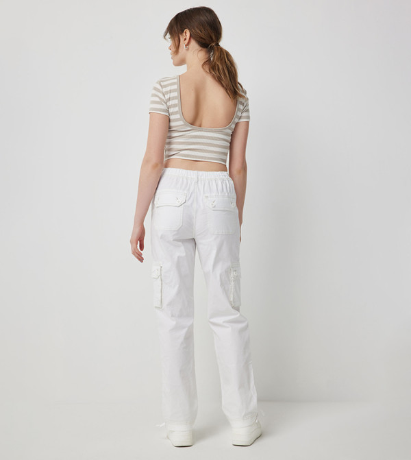 Ardene Ardene - White Cargos